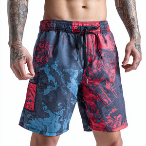 Pantalones Cortos de Entrenamiento Personalizados, Pantalones Cortos Profesionales de Boxeo y MMA con Cintura Elástica, Pantalones Cortos de Lucha MMA Unisex - Product Image 6