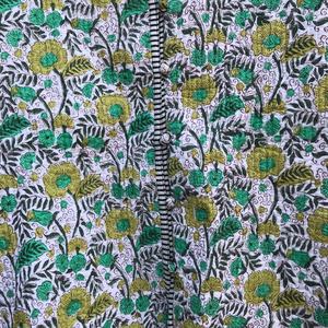 Nueva llegada chaqueta acolchada reversible forrada indio hecho a mano parche trabajo abrigos Boho chaqueta acolchada para mujer - Product Image 4