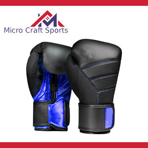 Gants de boxe professionnels disponibles en PU et cuir, fabricant d'équipements et de gants de boxe sur mesure, Sialkot, Pakistan - Product Image 3