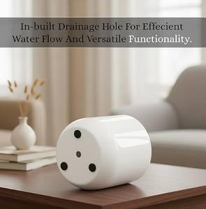 Maceta Metálica Moderna en Miniatura para Decoración de Sala de Estar y Mesa, Elegante Maceta Pequeña para Interiores, Maceta Decorativa de Metal I - Product Image 4