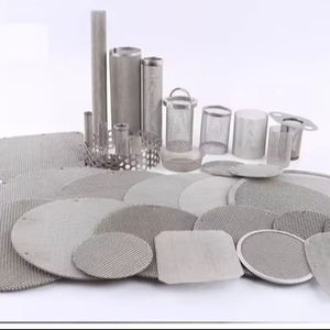 Ensemble de filtre personnalisé pour la filtration des fibres, disque filtrant en acier inoxydable pour la fabrication de polyester - Product Image 1