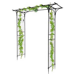 Archi in ferro battuto anti-roditori per tetto piano, cancello da giardino 3-6 piedi, traliccio, recinzione in PVC e legno per esterni - Product Image 1