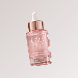 เซรั่มบำรุงผิวหน้า Ceraqueens Korean K-Beauty Sera Queens EGF Tox Anti-Aging Toning Serum ผลิตในเกาหลี 30 มล. - Product Image 2