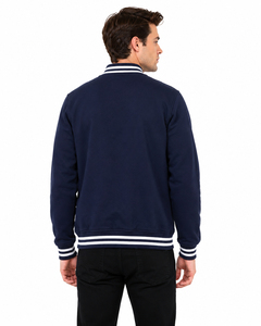 Premium athletic inspired varsity <b>jacket</b> built for modern streetwear with soft comfort and reliable seasonal layering OEM - Product Image 4