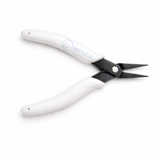 Pinzas de Punta Fina de Acero Inoxidable Industrial INTENSE SURGICAL INSTRUMENTS con Empuñadura Blanca y Negra para Herramientas de Joyería y Pulseras al por Mayor - Product Image 6