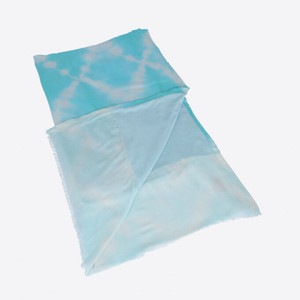 Manufacturer Beach Towel Pareo Front side Viscose Scarf <b>Back</b> Side Cotton Towel 2-in-1 <b>Tie</b>-Dye - Product Image 6