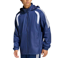 Veste coupe-vent légère pour homme avec capuche, fermeture éclair intégrale, manteau décontracté pour l'extérieur