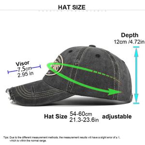 Gorra de Béisbol de Mezclilla Lavada con Parche Bordado de Nueva Orleans, Estilo Casual Ajustable, Transpirable, de Algodón para las Cuatro Estaciones - Product Image 5