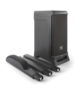 Portable Boombox <b>Speaker</b> Cabinet with Matched Array Horns Desktop Stand Wireless <b>Audio</b> System - Product Image 1