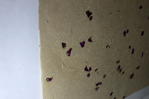 Wholesale Fine Chopped Grass Mottled Wrapping <b>Gift</b> Sheet New Design Acid-Free Lokta Garden Fiber <b>Paper</b> Petals Flower Design - Product Image 2