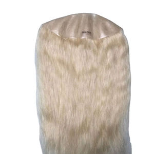 Perruque en cheveux humains Remy indiens pour femmes, ondulations naturelles, ondulations profondes, douce et légère, bonnet en silicone, Taz Hair BD - Product Image 5