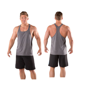 High Quality <b>Men's</b> Stinger Singlet Wholesale Custom <b>Stringer</b> Gym Tank Top Heavyweight Muscle Fit Workout Gear 100% Cotton - Product Image 3
