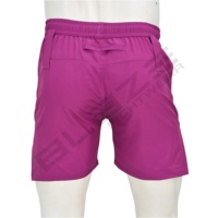 Shorts de sport 2-en-1 pour homme, double couche, en spandex/polyester écologique, avec logo personnalisé BLAZE FIGHT WEAR, compression, pour la gym et le cyclisme.