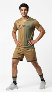 Conjunto de Camiseta y Pantalones Cortos de Voleibol Estilo Graffiti Rosa Pastel Personalizados al por Mayor, Uniforme Ligero para Equipo, Ropa Deportiva Sublimada OEM - Product Image 4