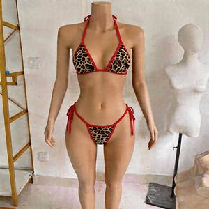 Conjunto de Bikini Sublimado Premium con Estampado Completo, Traje de Baño de Dos Piezas, Moda de Verano para Vacaciones en la Playa - Product Image 5