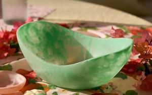 ราคาดีที่สุด FAIZA CRAFT ชามเรซิ่นสีแดงสั่งทำพิเศษ งานแฮนด์เมด ลายผลไม้ 3 มิติ กันน้ำ ขัดเงา ผลิตโดยตรงจากอินเดีย สำหรับงานแต่งงาน - Product Image 3