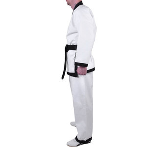 Uniforme de karaté unisexe de haute qualité 100% coton pour l'entraînement aux arts martiaux, séchage rapide, respirant, confortable, logo personnalisé sur le devant - Product Image 4