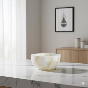 Cuenco de Ónix de Lujo, Cuenco Decorativo Artesanal de Piedra, Diseño Exclusivo en Ónix Natural con Acabado Premium, Precio al por Mayor - Product Image 2