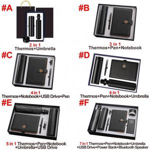 Support Customization Factory Outlet Luxury Vacuum Cup Notebook Gift Items Souvenir Office Set with logo Promotional Corporate - Product Image 4