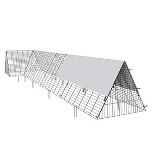 Nuovi Tunnel Portatili per Polli da 157,5 x 39,4 x 24,2 Pollici per Angoli del Giardino, Tipo Fra, Condizione: Nuovo - Product Image 4