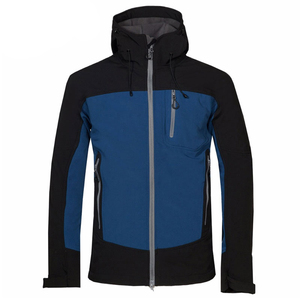 Wholesale Soft Shell Winter Jacket Stand Collar Front Logo <b>Warm</b> <b>Fleece</b> Lining Waterproof Zipper for Outdoor Softshell Jacket - Product Image 5
