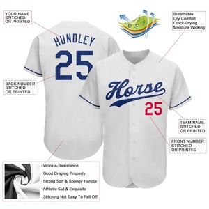 Maillots de baseball en gros, logo d'équipe personnalisé, nom et numéro du joueur, logo du sponsor, respirant, séchage rapide, service OEM ODM - Product Image 3