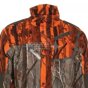 Veste de chasse pour hommes, prix d'usine, service OEM, design personnalisé, imperméable, coupe-vent, respirante - Product Image 3
