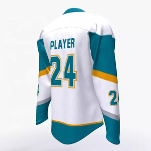 Adult Youth Men Bulk Plain Ice Hockey Jersey Custom Made Plain Practice Team Ice Hockey Jerseys Cheap Price Wholesale Rate - Product Image 6