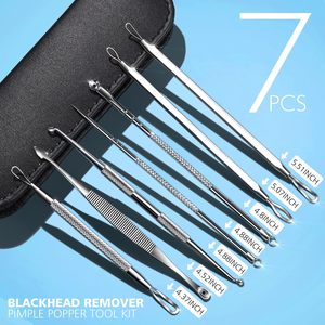 <b>Blackhead</b> Removla <b>Tool</b> Kit Professional High Quality 7 in 1 Pimple Popper <b>Tool</b> Kit <b>Blackhead</b> <b>Remover</b> Pimple Extractor <b>Tool</b> Kit - Product Image 5