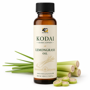 Aceite Esencial de Limoncillo de Tamil Nadu 100% Puro y Natural de Primera Calidad, Destilado al Vapor, para Aromaterapia y Cuidado Facial, Kodai Global Export - Product Image 1