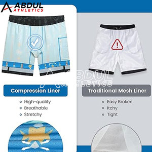 Shorts de sport de haute qualité pour l'entraînement et les activités de plein air, légers et offrant une mobilité accrue - Product Image 5