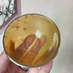 Cuenco de cuerno natural auténtico estilo Vikingo para decoración del hogar, cuenco para jabón de afeitar, hecho a mano, diseño único, regalo, cuenco natural hecho a mano - Product Image 5