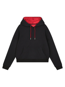 Conjunto Deportivo de Invierno para Hombre, Sudadera con Capucha y Pantalones Deportivos, Transpirable, con Cordón Ajustable, Felpa Sólida, Ropa Deportiva Urbana, Venta al Por Mayor - Product Image 4