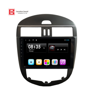 Système multimédia vidéo pour voiture de 10 pouces pour Nissan Tiida avec climatisation automatique - Product Image 4