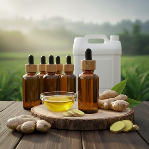 Aceites Naturales de la India, Aceite de Masaje de 4 Onzas Líquidas con Extracto de Jengibre, Nutritivo, Hidratante, Cuidado Corporal para Spa, para Todo Tipo de Piel - Product Image 2