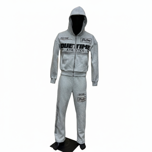 Survêtement personnalisé de style unique avec logo brodé pour homme, nouveau design, prix bas, disponible en plusieurs couleurs, 100% coton molletonné - Product Image 1