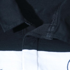 Camiseta de Rugby de Manga Larga para Hombre con Logotipo Personalizado al por Mayor, 100% Algodón con Rayas, Fabricación OEM, Gramaje Pesado - Product Image 6