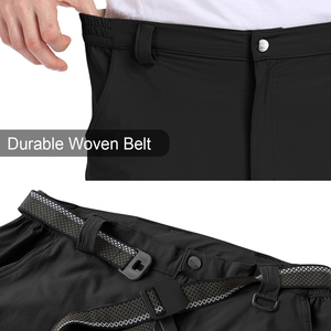 Pantalon de randonnée streetwear pour homme, léger, respirant, décontracté, pour l'été, le sport et la pêche, avec taille élastique - Product Image 5