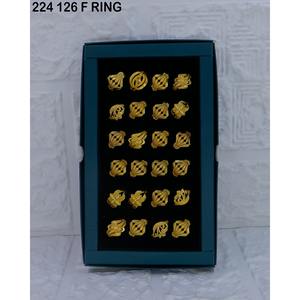 MIJ Women's Micro Plated Zircon Alloy Rings with Mix Pattern-Modern Classic Trendy <b>Wedding</b> Engagement Anniversary <b>Gift</b> Rings - Product Image 3