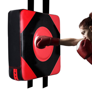 Customized Black and White Thai Kick Pads Premium Curved Strike <b>Shield</b> for Training Gyms - Product Image 4