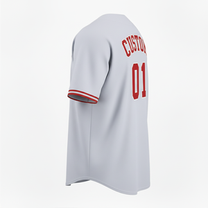 เสื้อเบสบอลปักชื่อตามสั่งแบบแห้งเร็ว รุ่นใหม่ล่าสุด ผลิตจากโพลีเอสเตอร์ 100% ระบายอากาศได้ดี เหมาะสำหรับนักกีฬาซอฟต์บอล - Product Image 4