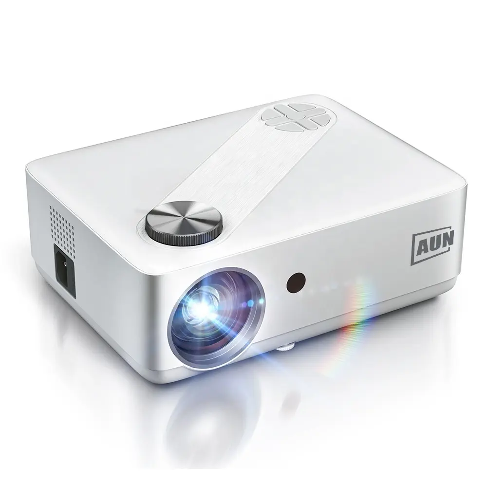 AUN AKEY8-Basic LED מקרן מלא HD וידאו מקרן 6000 Lumens 4K וידאו מקרן לקולנוע ביתי