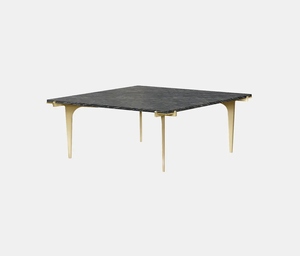 Mesa de centro de diseño de lujo, moderna, dorada, contemporánea, para cócteles, mueble de diseño para sala de estar - Product Image 1