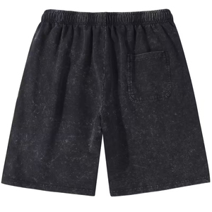 Men Cotton Summer <b>Set</b> Manufacturer 2 Piece Cargo Shorts T Shirt Casual OEM Bulk Supply ACID WASH - Product Image 5