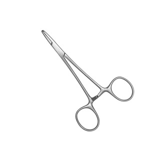 Fine tip Needle <b>Holder</b> Forceps designed for <b>controlled</b> suturing tasks ensuring firm needle engagement during medical - Product Image 6