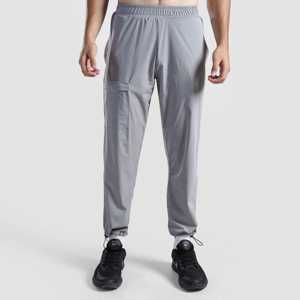 Pantalon cargo décontracté pour homme, multi-poches, grande taille, respirant, 100% polyester, élastique, pantalon droit d'automne, haute qualité - Product Image 4