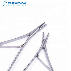 Nuevo Portaagujas Dental Manual de Acero Inoxidable, Pinzas para Instrumentos Quirúrgicos de Ortodoncia - Product Image 4