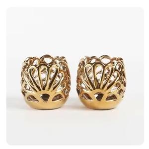 Nouvel Arrivage : Bougeoirs Métalliques Décoratifs Faits Main de Luxe pour l'Intérieur – Vente en Gros pour l'Exportation - Product Image 1