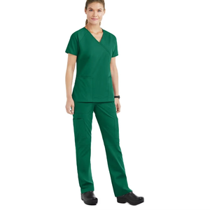 High Quality Medical <b>Scrubs</b> Wholesale <b>Plus</b> <b>Size</b> Sets Joggers Nursing <b>Scrubs</b> Stretch Nurse Uniform - Product Image 6