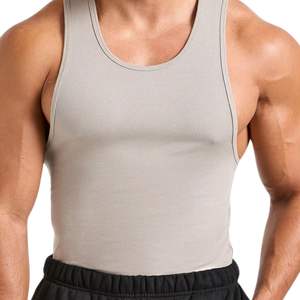 Débardeur de sport pour homme personnalisé en gros, haute qualité, respirant, en coton, coupe Y, ajusté, anti-UV, séchage rapide, écologique, style urbain - Product Image 1
